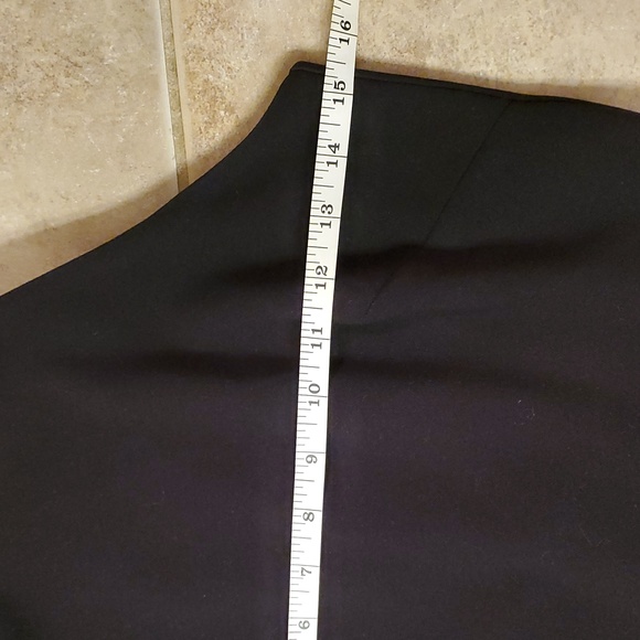 MELANIE LYNE | Black Crepe Wide Leg Jumpsuit Sz 2 - Picture 7 of 12